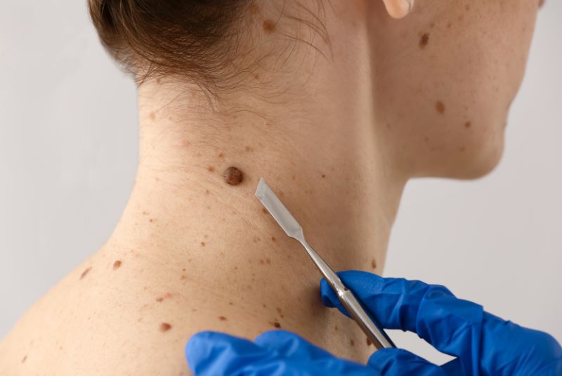 Diagnóstico facial con Luz de Wood
